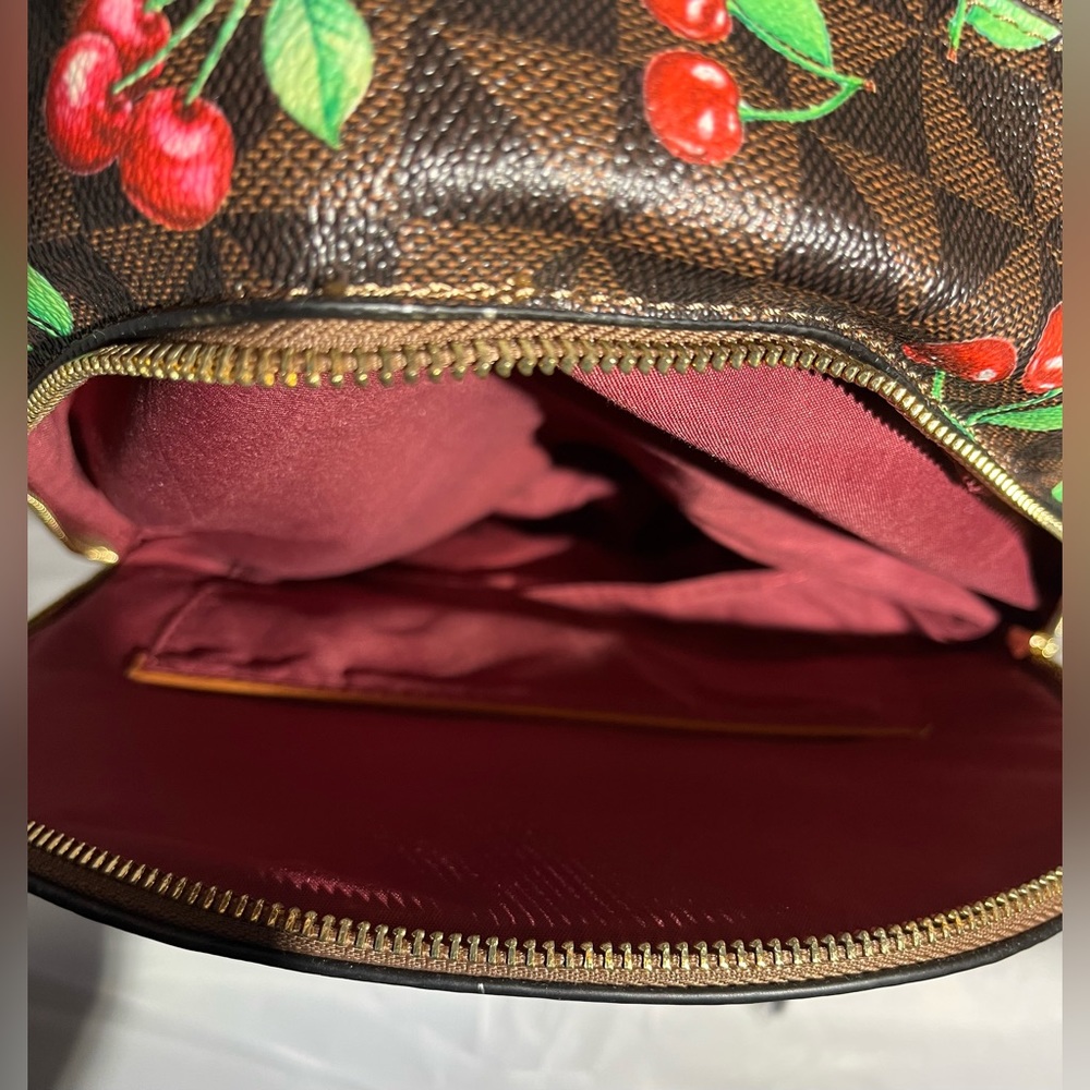 Nwt Brown Cherry Backpack Plus - image 3